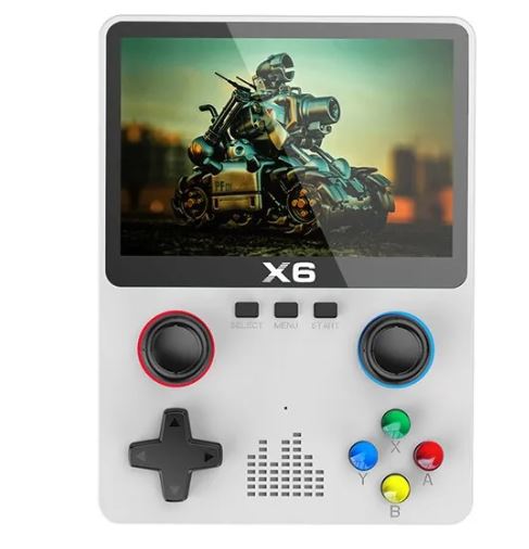 2023 New X6 3.5Inch IPS Screen Handheld Game Player