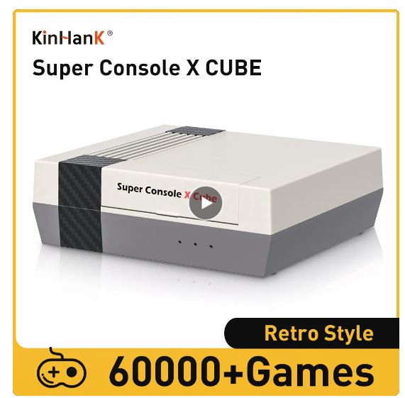 KINHANK Super Console X Cube Retro Game Console